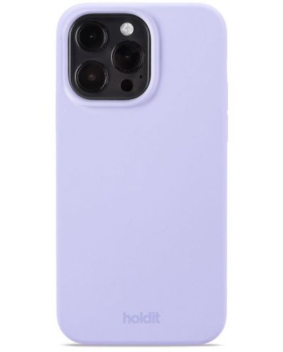 Калъф Holdit - Silicone, iPhone 15 Pro Max, лилав - 1