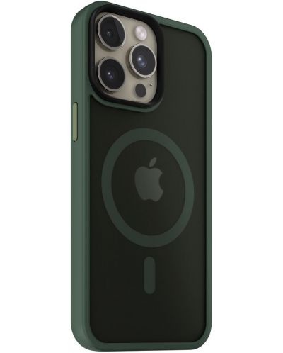 Калъф Next One - Pistachio Mist Shield MagSafe, iPhone 15 Pro Max, зелен - 3