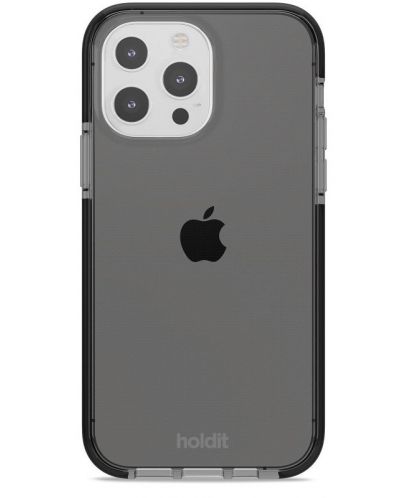 Калъф Holdit - Seethru, iPhone 13 Pro, черен - 1