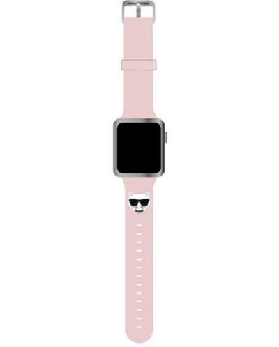 Каишка Karl Lagerfeld - Choupette, Apple Watch, 42/44 mm, розова - 1