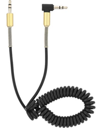 Аудио кабел Tellur - TLL311051, жак 3.5 mm/жак 3.5 mm, 1.5 m, черен - 3
