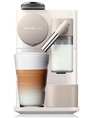 Кафемашина с капсули Nespresso - Lattissima One, F121-EUWHNE-S, 19 bar, 1 l, Silky White - 2