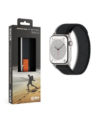 Каишка Next One - Athletic Loop, Apple Watch, 41 mm, черна - 3