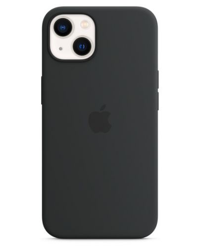 Калъф Apple - Silicone MagSafe, iPhone 13, Midnight - 1