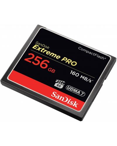 Карта памет SanDisk - Extreme PRO, 256GB, CF, UDMA 7 - 3