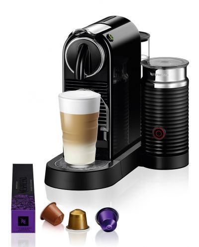 Кафемашина с капсули Nespresso - Citiz and Milk, D123-EUBKN2-S, 19 bar, 1 l, черна - 3