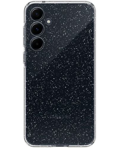 Калъф Spigen - Liquid Crystal Glitter, Galaxy A55, прозрачен - 5