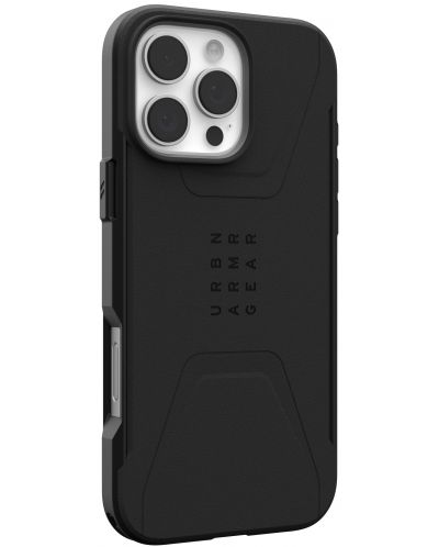 Калъф UAG - Civilian MagSafe, iPhone 16 Pro Max, черен - 3