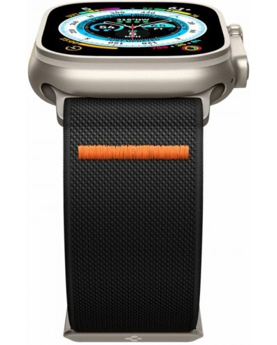 Каишка Spigen - Fit Lite Ultra, Apple Watch, 42/44/45/49 mm, черна - 3