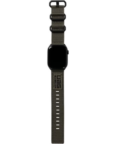 Каишка UAG - Nato, Apple Watch 1-8/Ultra/SE, 42/44/45/49 mm, зелена - 3