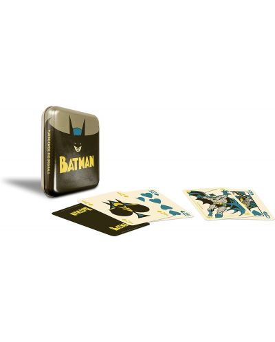 Карти за игра Cartamundi - Batman Vintage метална кутия - 2