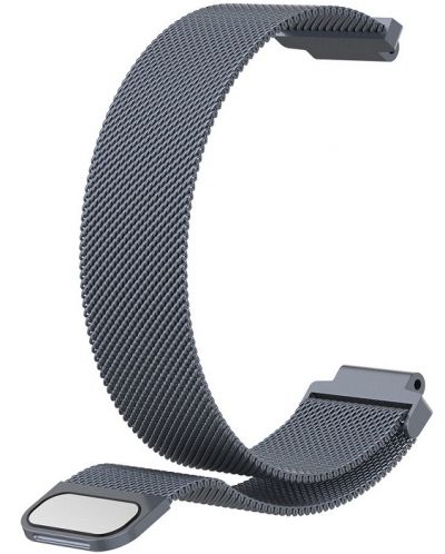 Каишка Techsuit - W009, Galaxy Watch/Huawei Watch, 20 mm, сива - 3