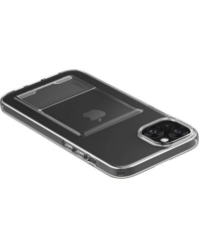 Калъф Spigen - Crystal Slot, iPhone 15 Plus, Crystal Clear - 6
