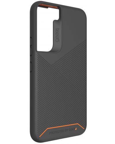 Калъф Gear4 - Denali, Galaxy S22, черен/оранжев - 5