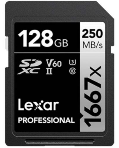 Карта памет Lexar - Professional, 128GB, SDXC, Class10 - 1