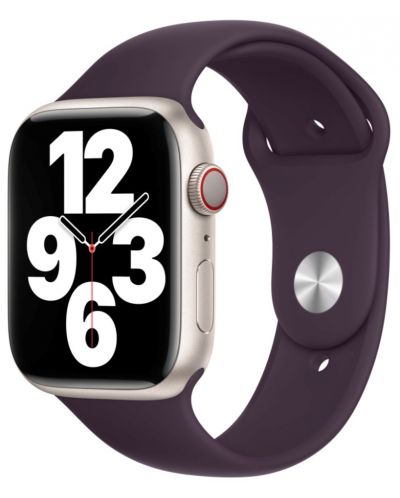Каишка Apple - Sport, Apple Watch, 45 mm, тъмнолилава - 2