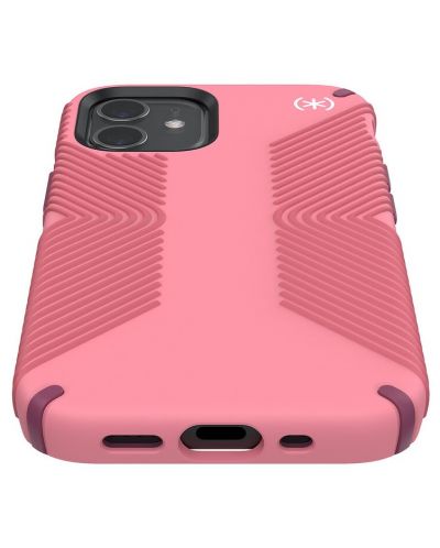 Калъф Speck - Presidio 2 Grip, iPhone 12 mini, розов - 3