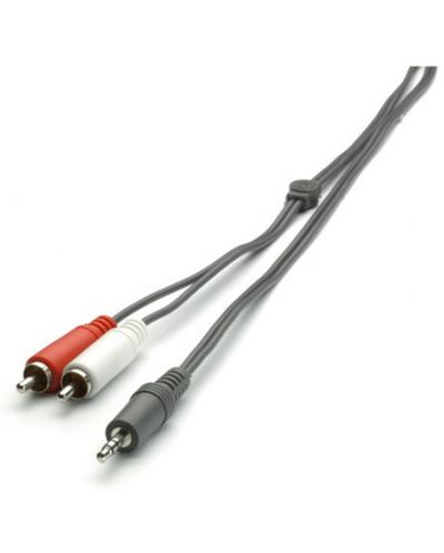 Аудио кабел Vivanco - 46504, жак 3.5 mm/2x RCA, 1.5 m, многоцветен - 1