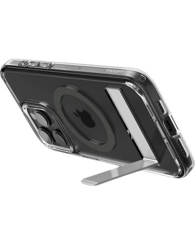 Калъф Spigen - Ultra Hybrid S, iPhone 15 Pro, Graphite - 7
