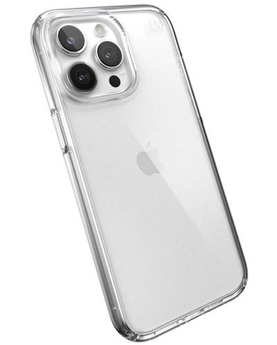 Калъф Speck - Presidio Perfect Clear, iPhone 15 Pro Max, прозрачен - 2