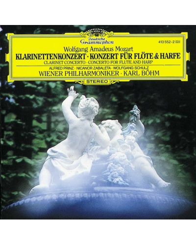 Karl Böhm - Mozart: Clarinet Concerto K.622; Flute &amp; Harp Concerto K.299 (CD)