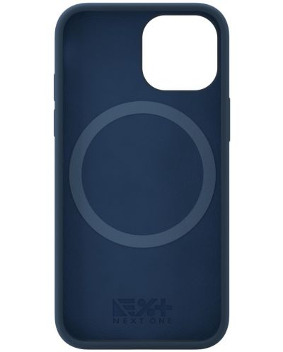 Калъф Next One - Silicon MagSafe, iPhone 13 mini, син - 2