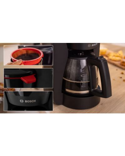 Кафемашина Bosch - Coffee maker, MyMoment, 1.4 l, черна - 3