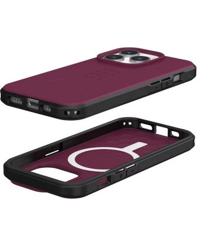 Калъф UAG - Civilian MagSafe, iPhone 15 Pro, червен - 8