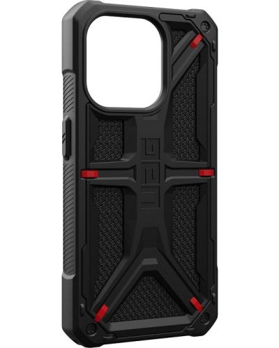 Калъф UAG - Monarch Kevlar, iPhone 15 Pro, черен - 3