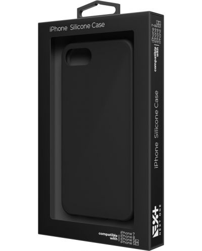 Калъф Next One - Silicon, iPhone SE 2020, черен - 7