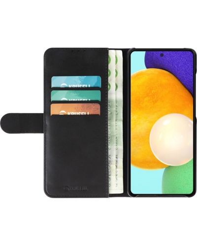 Калъф Krusell - Phone Wallet, Galaxy A52, черен - 3