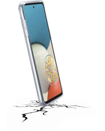 Калъф Cellularline - ClearDuo, Galaxy A53 5G, прозрачен - 2