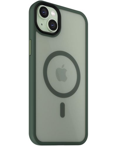 Калъф Next One - Pistachio Mist Shield MagSafe, iPhone 15, зелен - 3