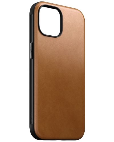 Калъф Nomad - Modern Leather, iPhone 15, English Tan - 6
