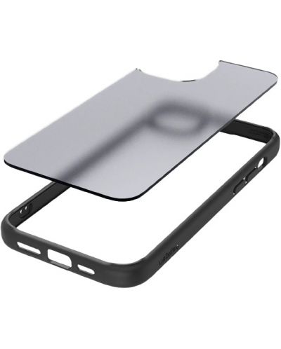 Калъф Spigen - Ultra Hybrid, iPhone 15 Plus, Frost Black - 3