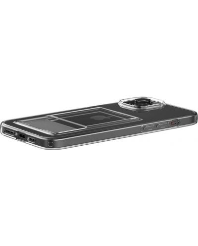 Калъф Spigen - Crystal Slot, iPhone 15 Plus, Crystal Clear - 4
