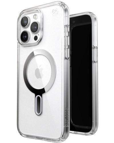 Калъф Speck - Presidio, iPhone 15 Pro Max, MagSafe ClickLock, прозрачен - 4