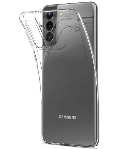 Калъф Spigen - Liquid Crystal, Galaxy S21, прозрачен - 2