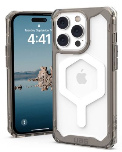 Калъф UAG - Plyo MagSafe, iPhone 14 Pro, прозрачен/сив - 2