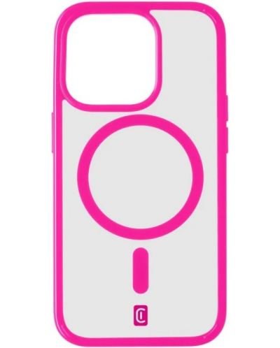 Калъф Cellularline - Pop MagPop Mag, iPhone 15 Pro, розов - 1