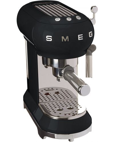 Кафемашина Smeg - ECF01BLEU, 15 bar, 1 l, черна - 1