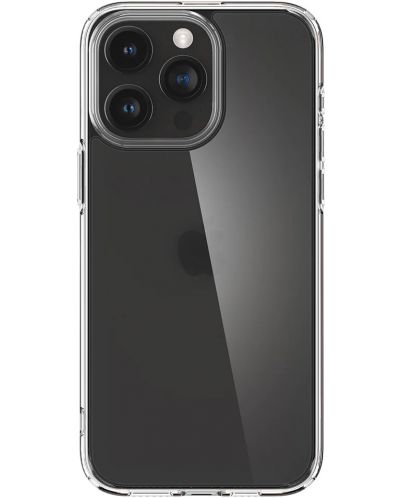 Калъф Spigen - Ultra Hybrid, iPhone 15 Pro Max, Crystal Clear - 1