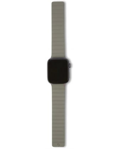 Каишка Decoded - Lite Silicone, Apple Watch 42/44/45 mm, Olive - 5