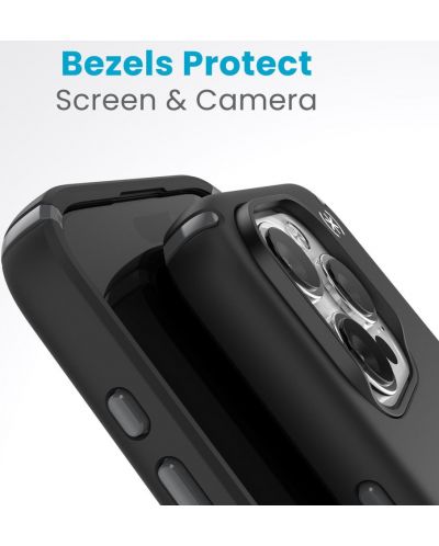 Калъф Speck - Presidio 2 Pro, iPhone 15 Pro, MagSafe ClickLock, черен - 6