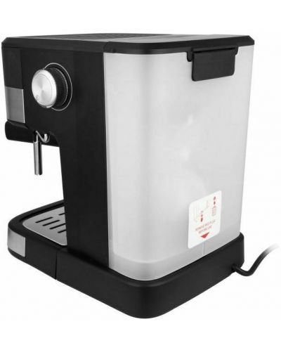 Кафемашина Rohnson - R-990, 20 bar, 1.5 l, черна/сива - 5