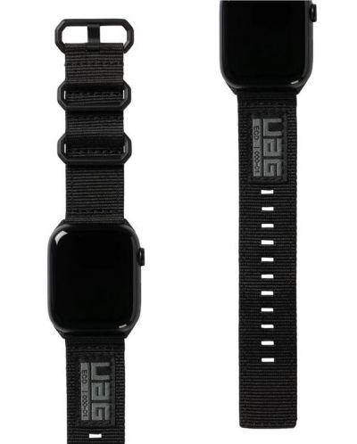 Каишка UAG - Nato, Apple Watch 1-8/Ultra/SE, 42/44/45/49 mm, сива - 1