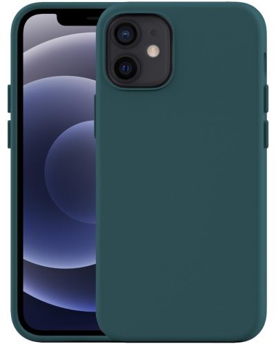 Калъф Next One - Silicon, iPhone 12 mini, зелен - 1