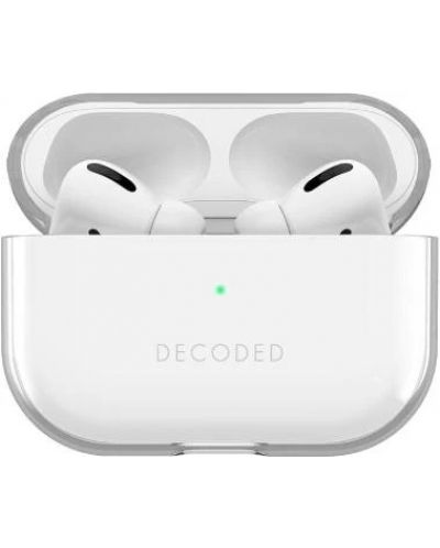 Калъф за слушалки Decoded - Clear, AirPods Pro 1/2, прозрачен - 1