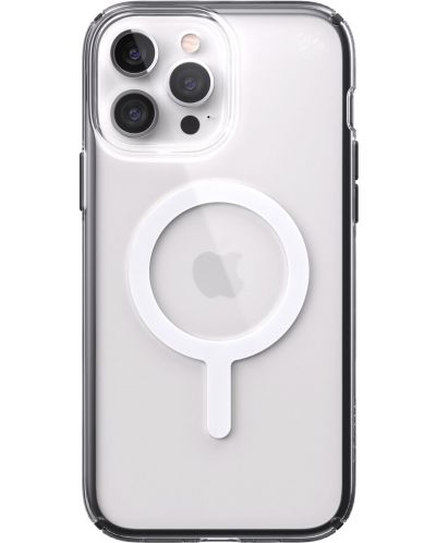 Калъф Speck - Presidio Geo Clear MagSafe, iPhone 13 Pro Max, прозрачен - 1