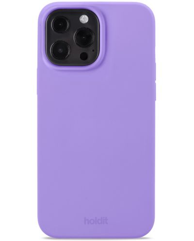 Калъф Holdit - Silicone, iPhone 13 Pro Max, Violet - 1